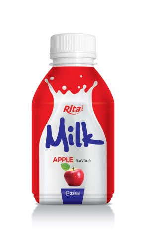 330ml  milk Apple Flavour PP bottle